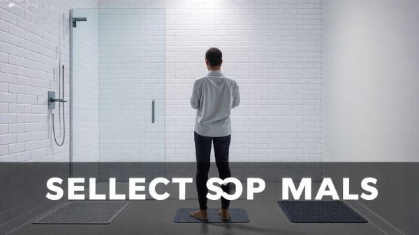 5 critères essentiels pour sélectionner un tapis de douche antidérapant