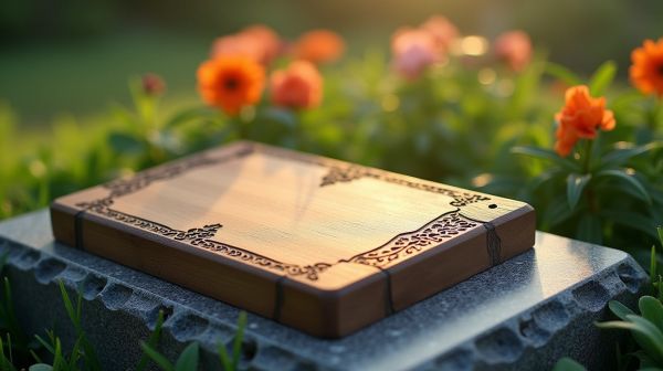 Personnaliser votre plaque funéraire pour un hommage unique