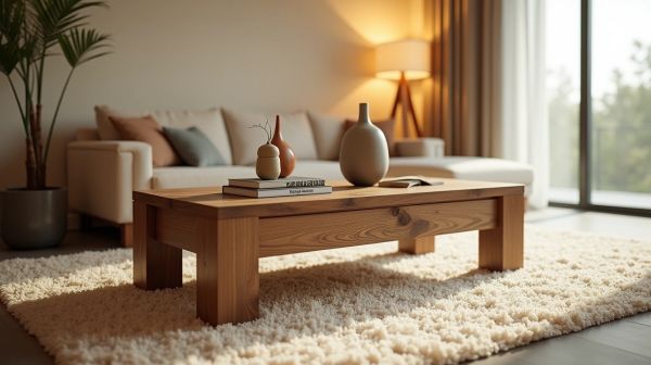 Voici comment choisir votre table basse en bois flotté